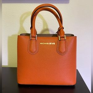 Orange Michael Kors Purse